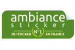 Codes promos Ambiance Sticker : 70% / Code promo valide jusqu'au : 31/01/2039 et cumulable avec votre cashback